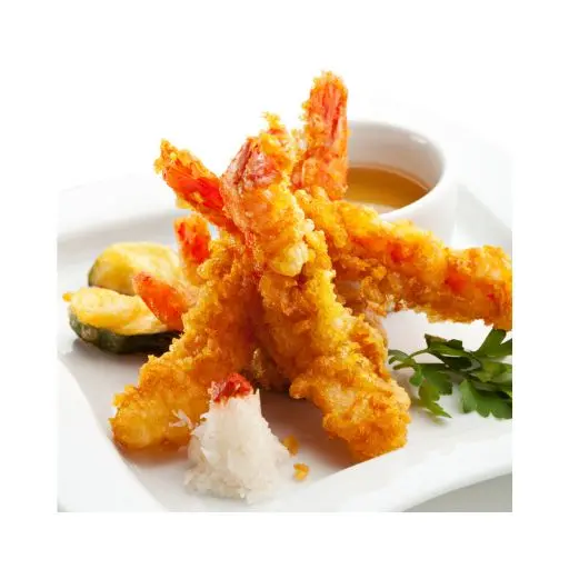 12-Gebackene Garnelen 5 Stück mit Süß Sauer Sauce