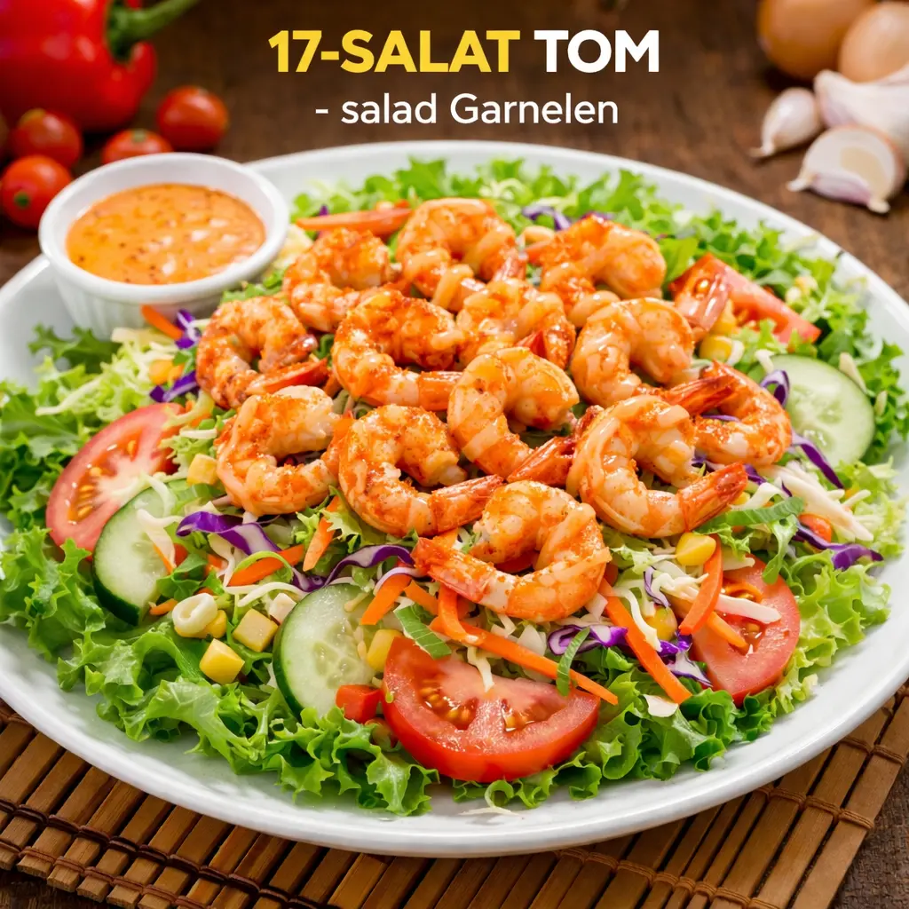 17-SALAT TOM - salad Garnelen  80%