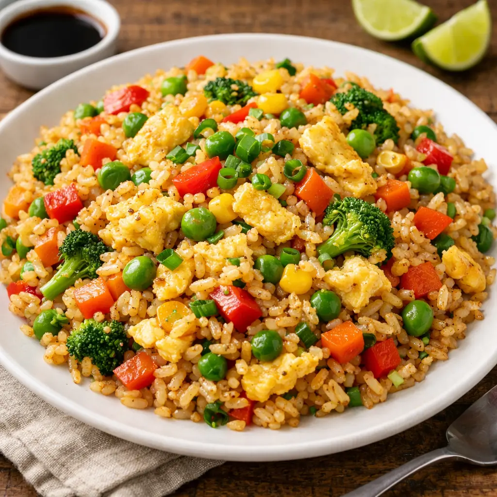 114 - COM RANG RAU - Gebratener Reis mit Ei und Gemüse