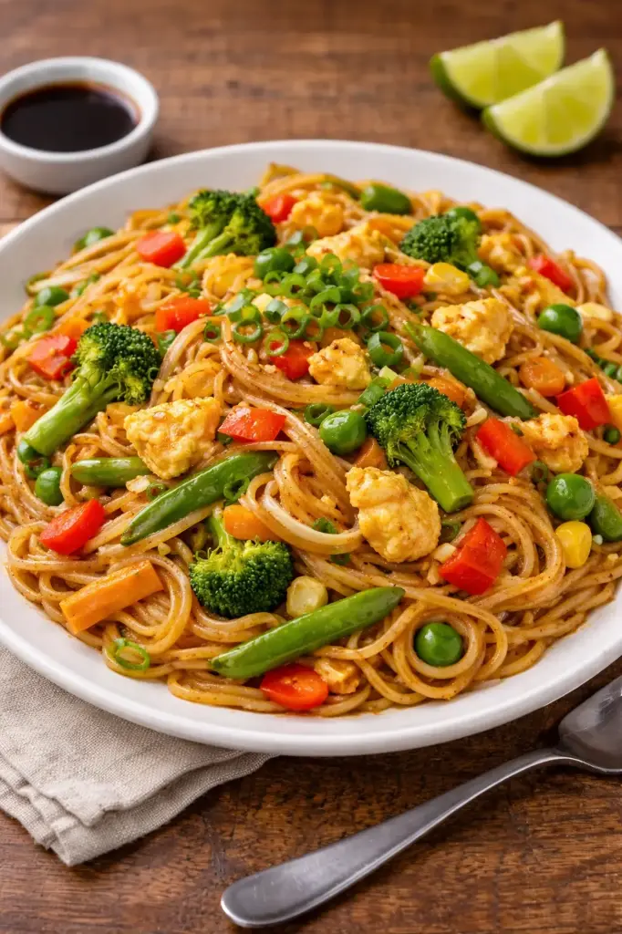 115 - MI XAO RAU- Gebratene Nudeln mit Ei und Gemüse