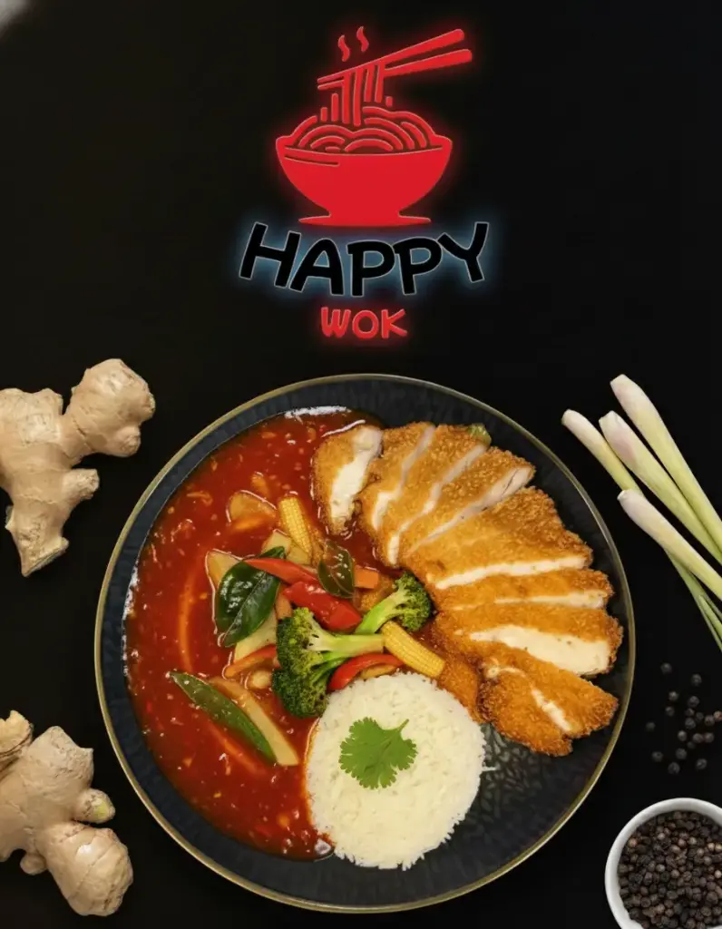 33 - UC GA CHUA NGOT - pan. Hühnerfleisch- Süß-Sauer-Sauce