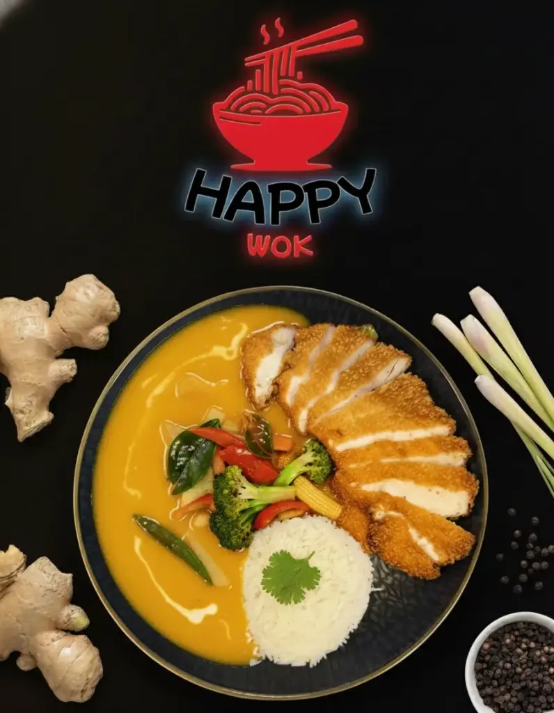 34 - UC GA MANGO -pan. Hühnerfleisch- Mangosauce