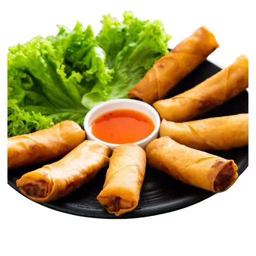 4 - Veg. Mini-Frühlingsrollen (6 St.)