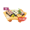 S9 - Sushi-Box – 8x Gurken Maki8x Thunfisch Maki, 8x Lachs Maki
