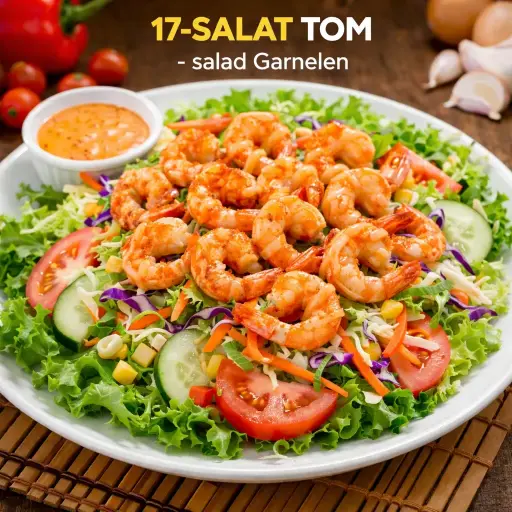 17-SALAT TOM - salad Garnelen  80%