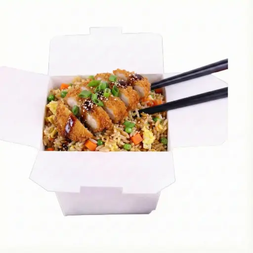 R2 -Gebr. Reis + Hähnchen paniert