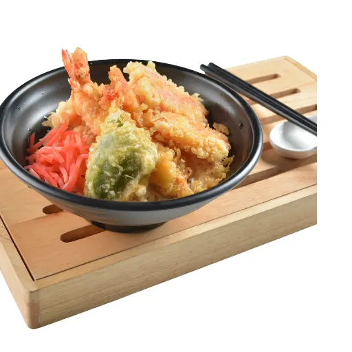 P4 - Poke bowl mit Garnelen Tempura